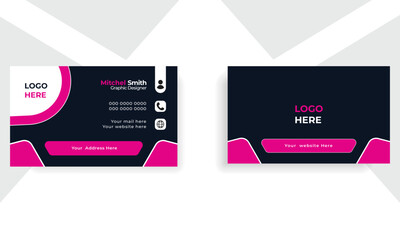 Professional Smart luxury Business Card - Creative Business Card Template.