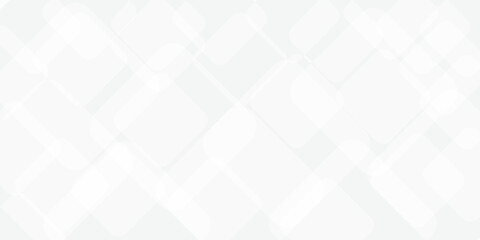 Abstract background with white and grey technology, geometric square pattern background. Design for banner background, abstract white texture.