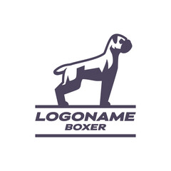 Boxer Dog Logo