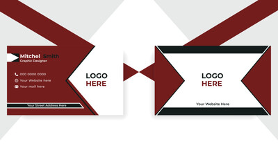 Professional Smart luxury Business Card - Creative Business Card Template.