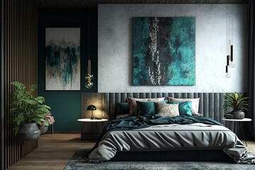 bed room with family, dark bed room, bed room night, empty bed room, bed room wall, room setting, bed setting, bed room, setting generative ai tool