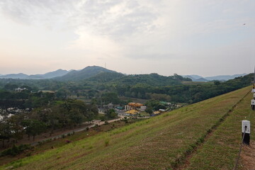 Beatiful nature mountain view  forest in thailand.  nature landscape of Thailand.
