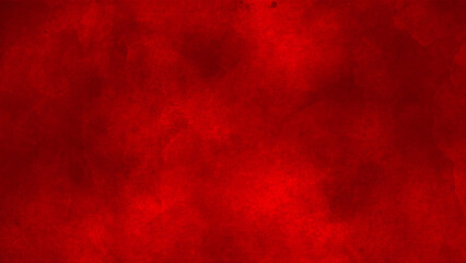 Red grunge textured wall background. Metal texture with scratches and cracks