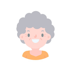 Avatar with a young face pictures of men and women of various nationalities