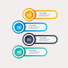 Obraz premium Business data visualization. Process chart. Abstract elements of graph, diagram with steps, options, parts or processes. Vector business template for presentation. Creative concept for infographic.