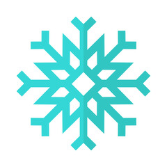 Snowflake icon winter