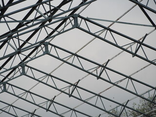 glass roof structure