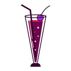 Cocktail Drink Illustration