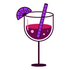 Cocktail Drink Illustration
