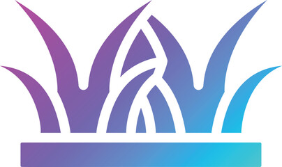 Grass Vector Icon Design Illustration