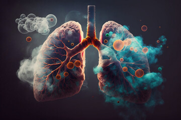 Tabagism addiction, lung health