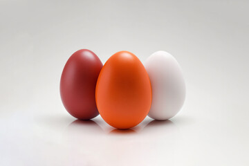 three easter eggs