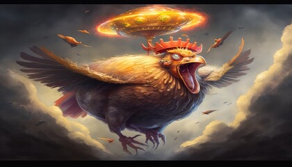 Attack of the Alien Chickens.