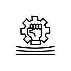 Resilience icon in vector. illustration