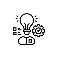 Talent Management icon in vector. illustration