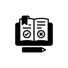 Guideline icon in vector. illustration