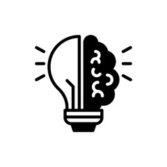 Idea icon in vector. illustration