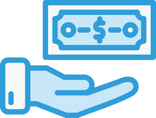 Bribe Vector Icon Design Illustration