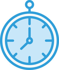 Clock Vector Icon Design Illustration