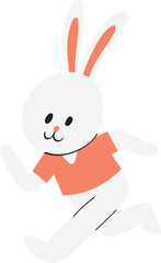 bunny rabbit illustration.