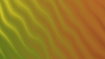 Yellow color gradient wavy pattern background. 2D layout illustration