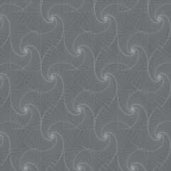 seamless pattern with unusual elements, lines on a gray background, ornament, print for wallpapers, clothes, bed linen, curtains, postcards, textiles, gift wrapping