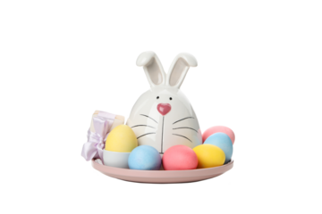 Concept of Easter, isolated on white background