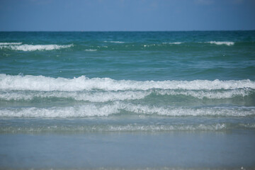 sea scenery in summer thailand