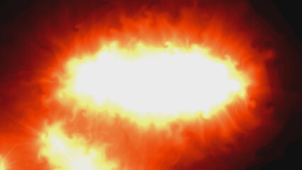 Red ember fire burn background. 2D layout illustration