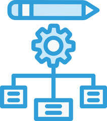 Framework Vector Icon Design Illustration