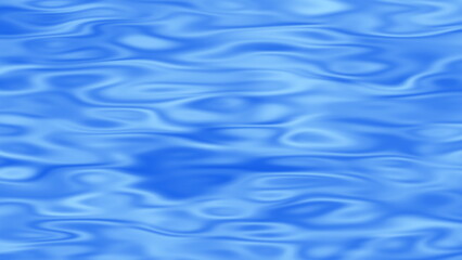 Blue wave pattern in gradient. 2D layout illustration