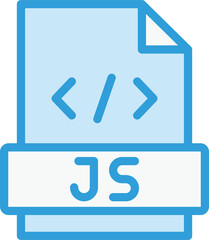 Javascript Vector Icon Design Illustration