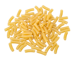 macaroni isolated on transparent background, PNG image