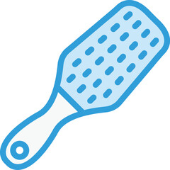 Hair brush Vector Icon Design Illustration