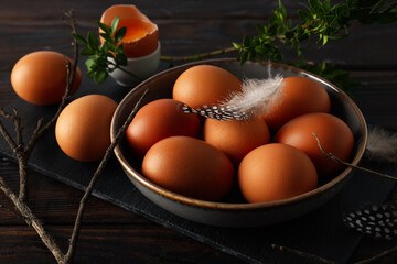 Main ingredient for cooking different dishes- eggs