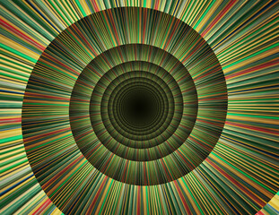 Abstract Pseudo Depth Spiral background