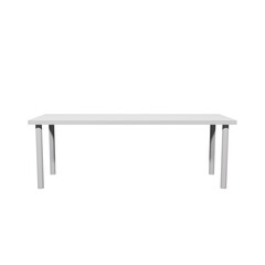 table isolated on white