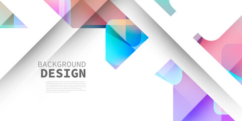 overlapping abstract background color Modern element vector illustration for background, banner, template or website page.