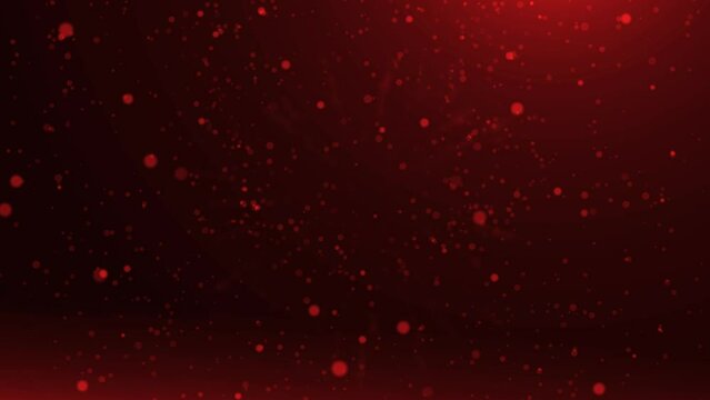 Particle streak intro red version for background