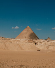 Fototapeta na wymiar Great Pyramids of Giza