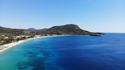 Fototapeta premium View from the beach, Toroni - Greece