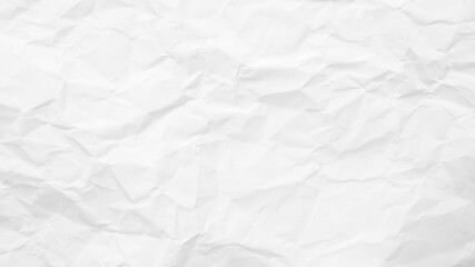 White Paper Texture background. Crumpled white paper abstract shape background with space paper recycle for text
