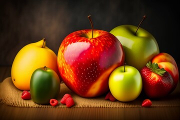 apples and pears ai generative