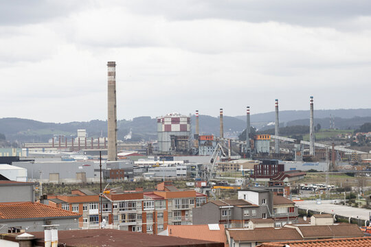 arcelormittal factory in aviles