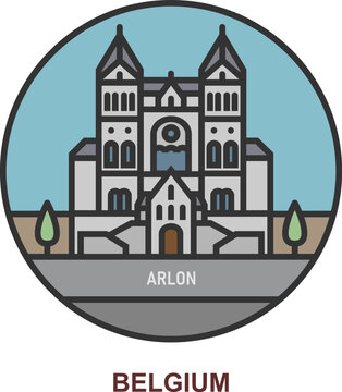 Arlon. Cities and towns in Belgium