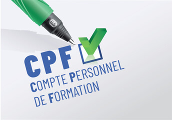CPF - compte personnel de formation