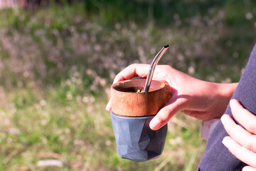 Mate time: A refreshing break with a traditional drink