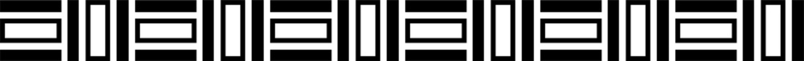 Abstract geometric text divider. PNG with transparent background.