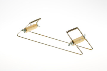 Handmade, craft concept. Materials for handmade jewelry making. Seed beads and camp for loom bracelets. Miyuki beads.