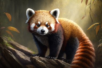 Red Panda. Generative AI